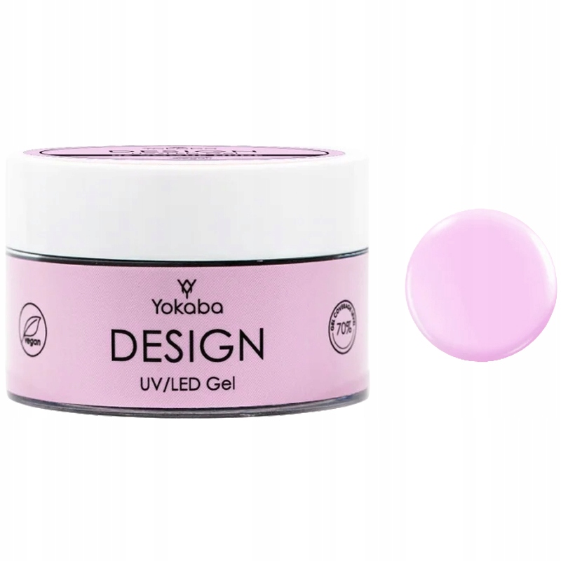09 Rose Mist Design Uv/led Żel budujący, samopoziomujący