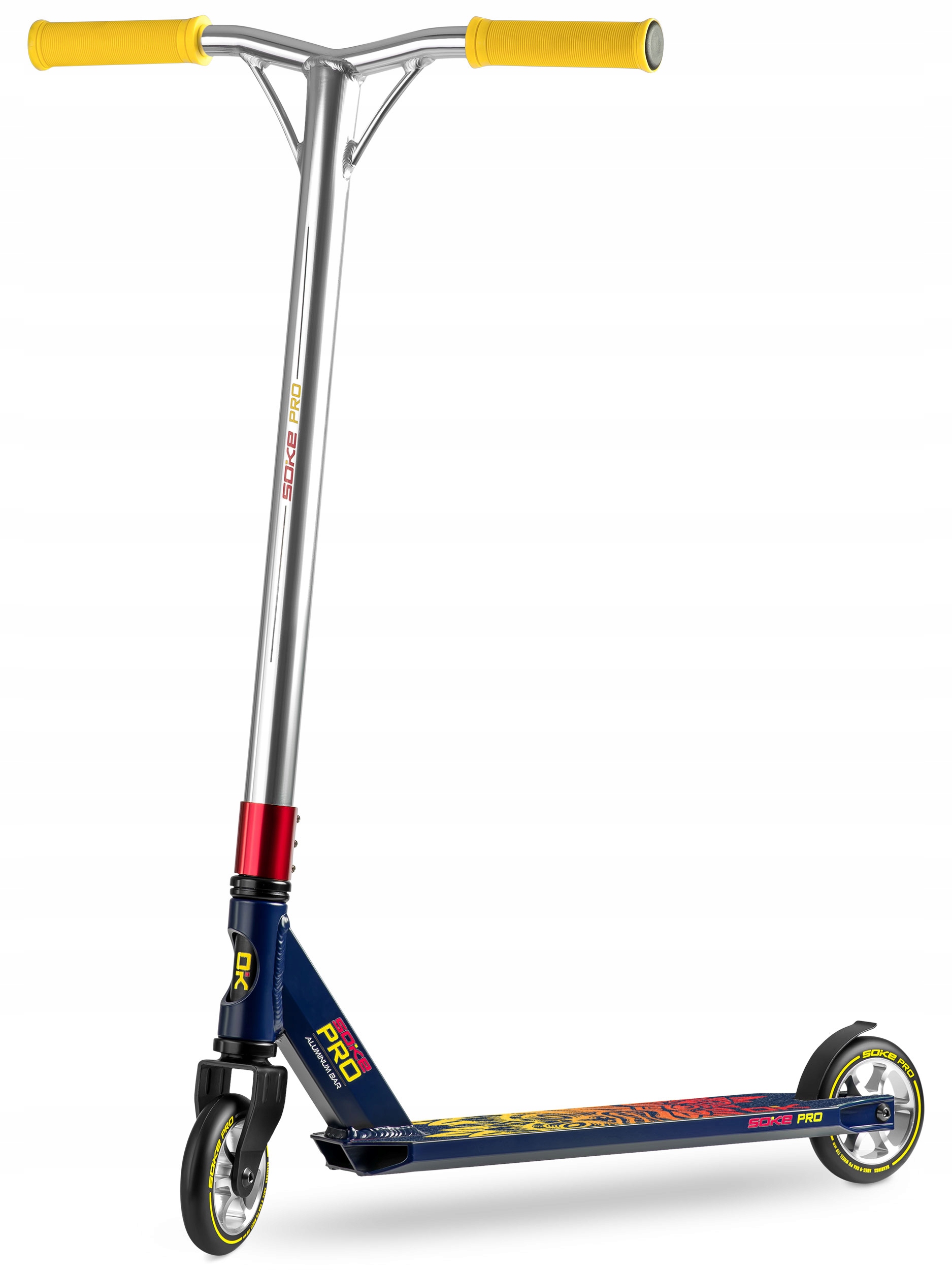 Hulajnoga Wyczynowa SOKE PRO ABEC-9 Y-BAR ALU Stan opakowania oryginalne