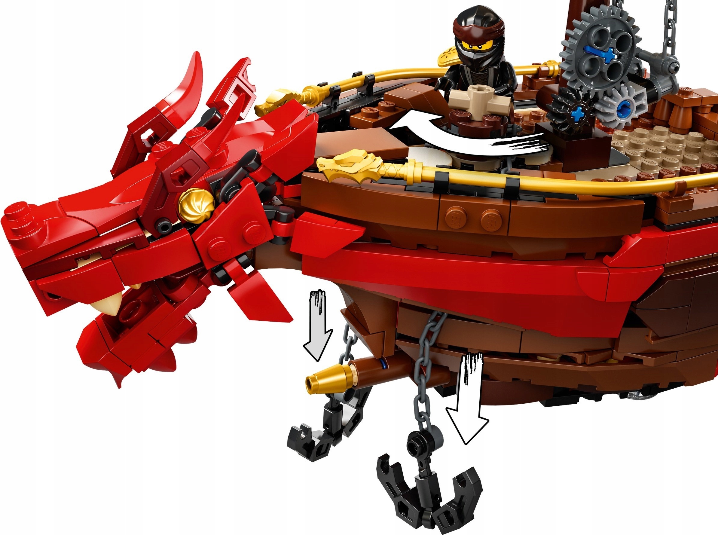 LEGO NINJAGO 71705 PERŁA STATEK OKRĘT ŁÓDŹ ŁÓDKA Certyfikaty, opinie, atesty CE