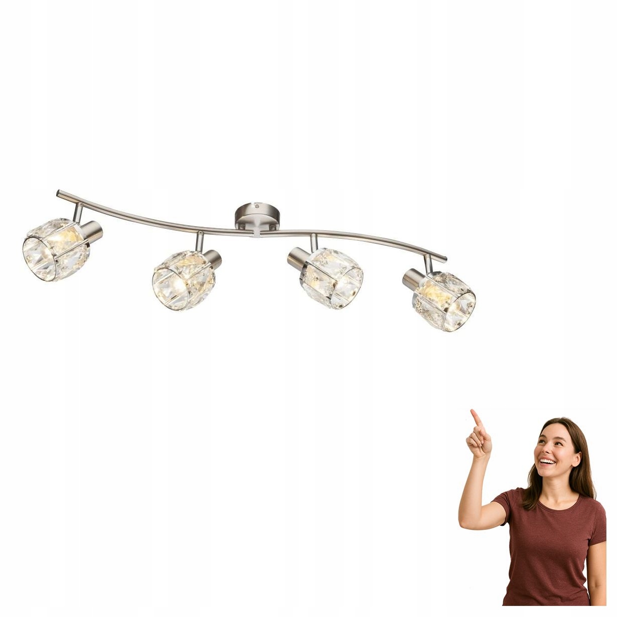 Lampa spot reflektor Kris 54356-4 Globo