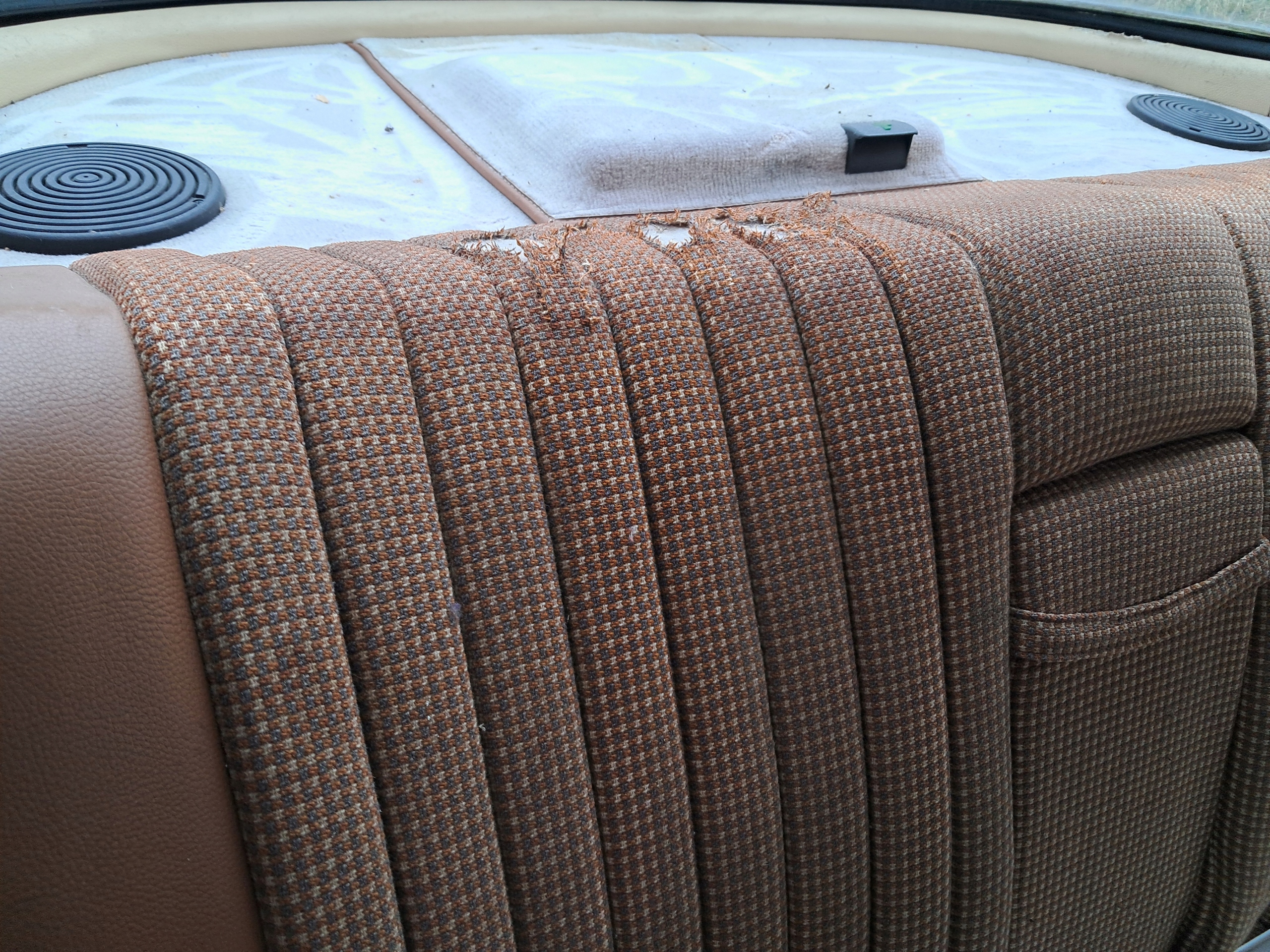 inner upholstery KOMPLET MERCEDES 107 SLC