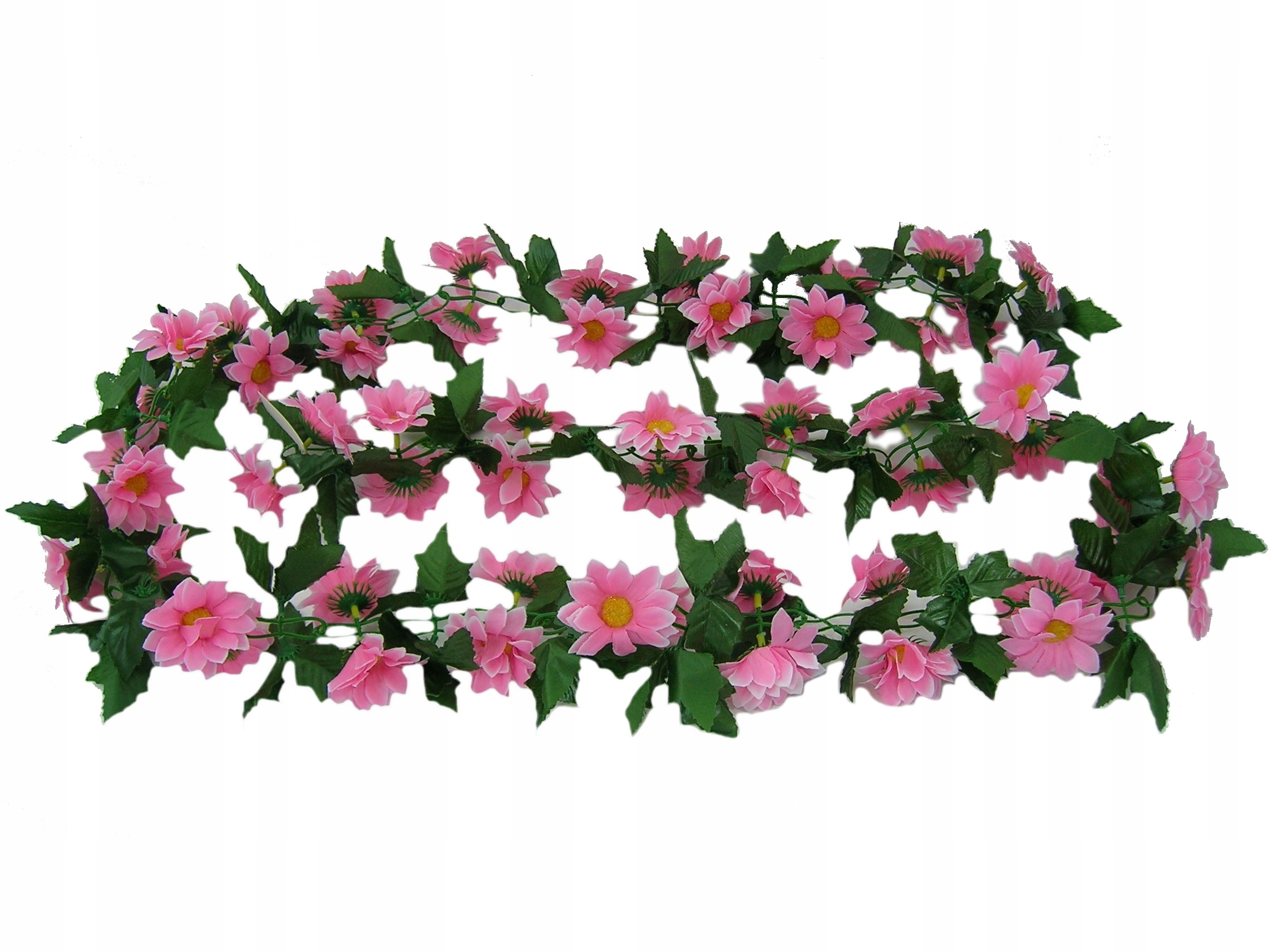 A-S3. GIRLANDA KWIATOWA GIRLANDY KWIATOWE RÓŻOWE STOKROTKI MARGARETKI
