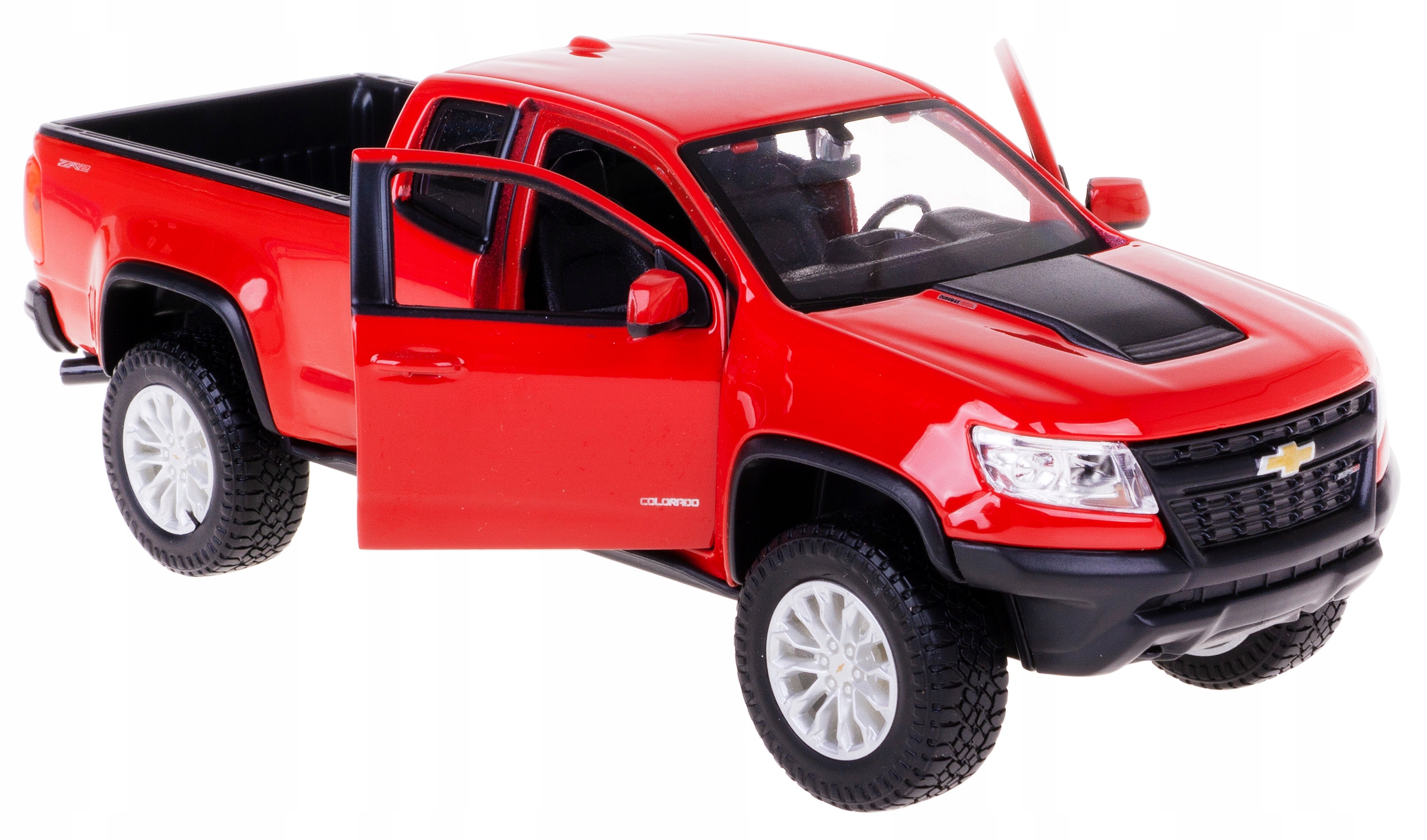Chevrolet Colorado ZR2 Pickup Maisto 1:27 Červená