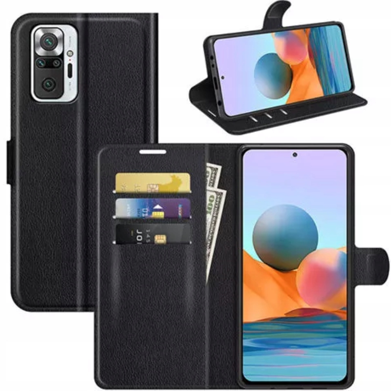 

Etui Portfel Litchi Case Do Redmi Note 10 Pro