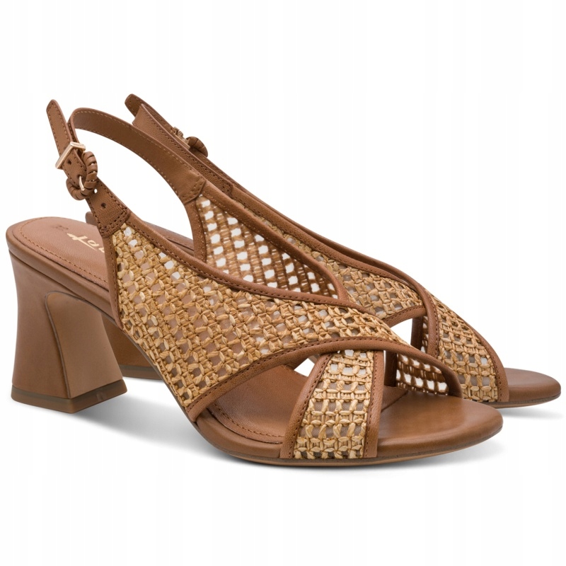 Dámské sandály Tamaris 1-28315-46 392 Cognac Comb hnědé VEL..40