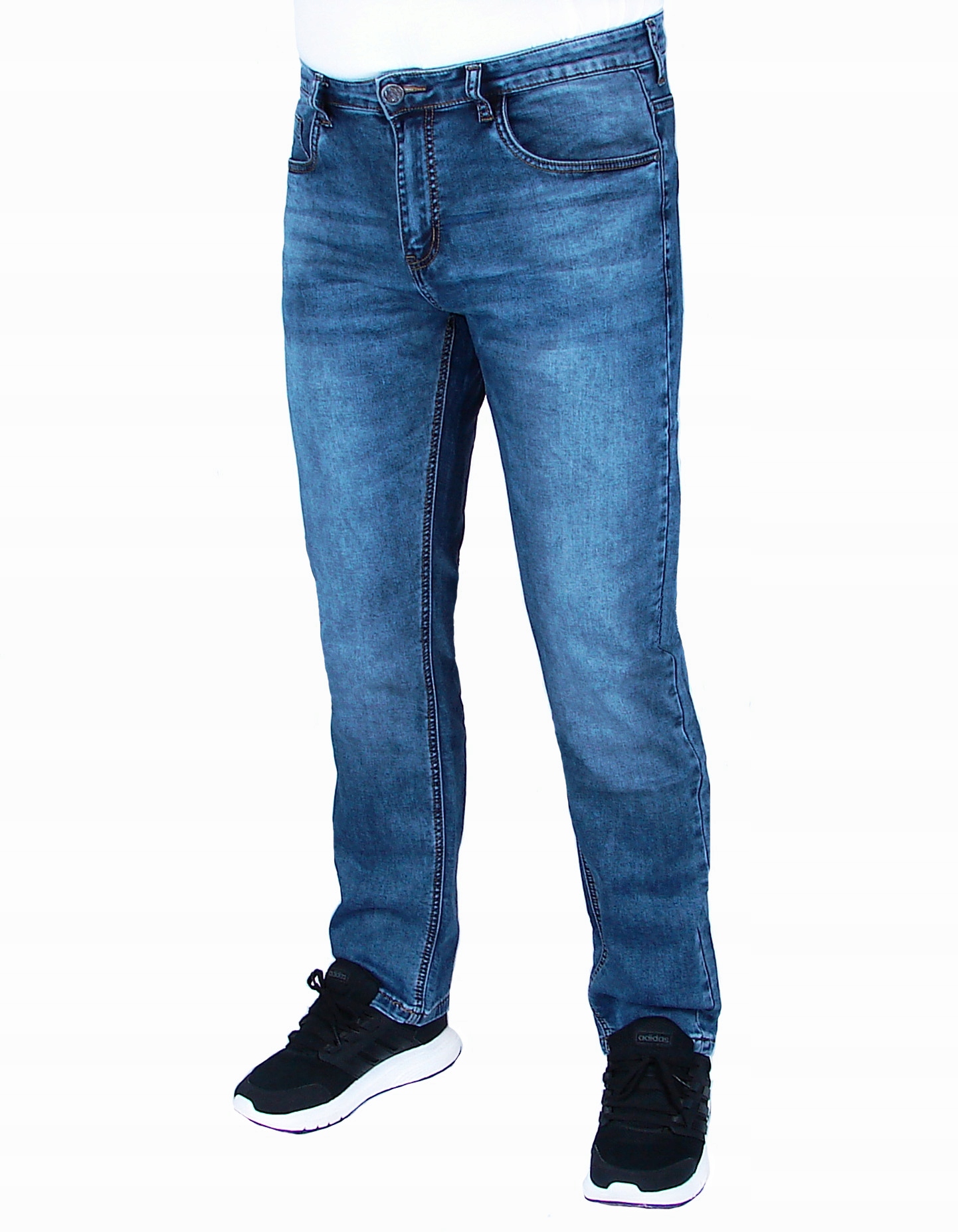 SPODNIE MĘSKIE JEANSOWE W 34 L 32 W90 -92 cm Marka inna