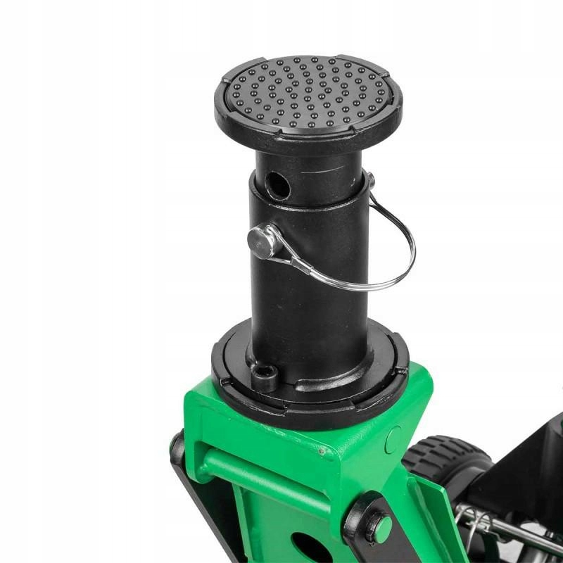 PODNOŚNIK SAMOCHODOWY ŻABA LEWAREK OFF-ROAD DUŻE KOŁA Hydrauliczny 3.5t Marka Rockforce