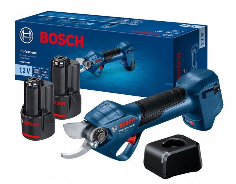 Sekator akumulatorowy Bosch Pro Pruner 2 x 3.0 ah (06019K1021) • Cena ...