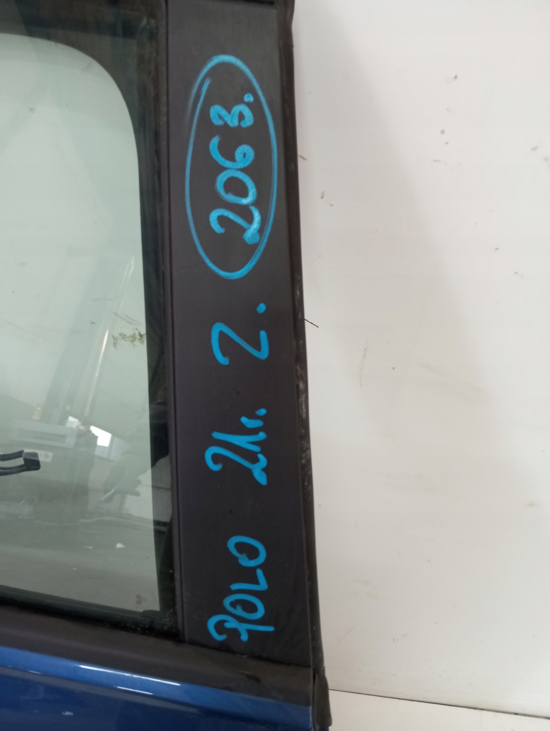 Tür VW POLO 2G0 21R rechts hinten
