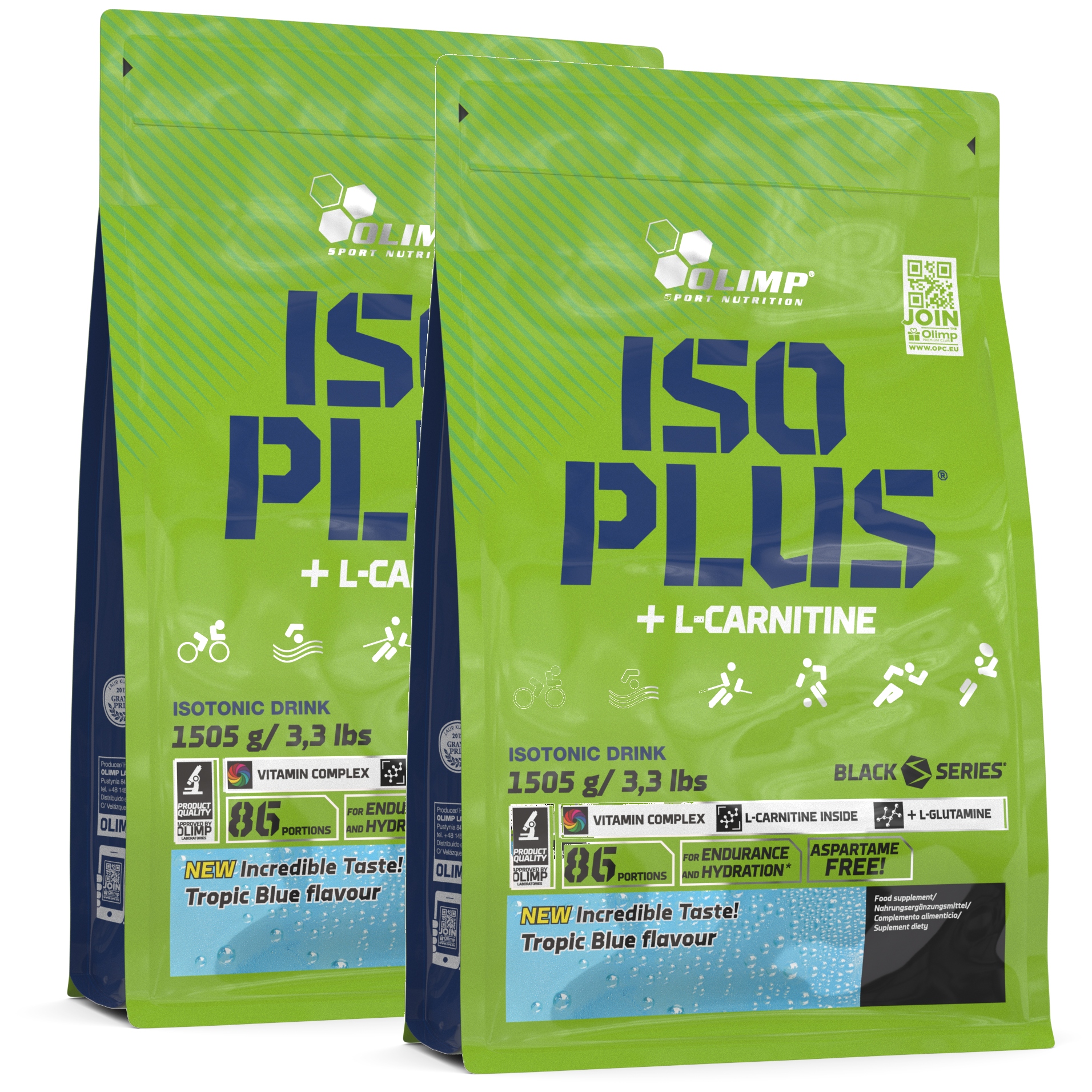 Olimp Iso Plus 3010 g Isotonic Elektrolytů Tropický