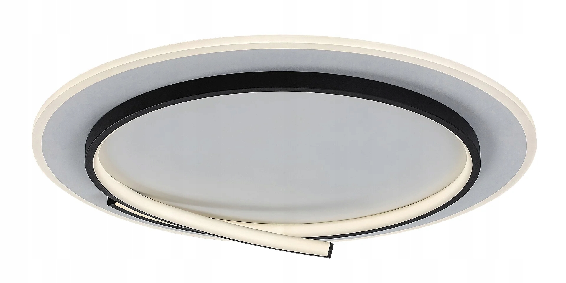 Rabalux Niloo Led stropná lampa 40W, moderná bielo-čierna