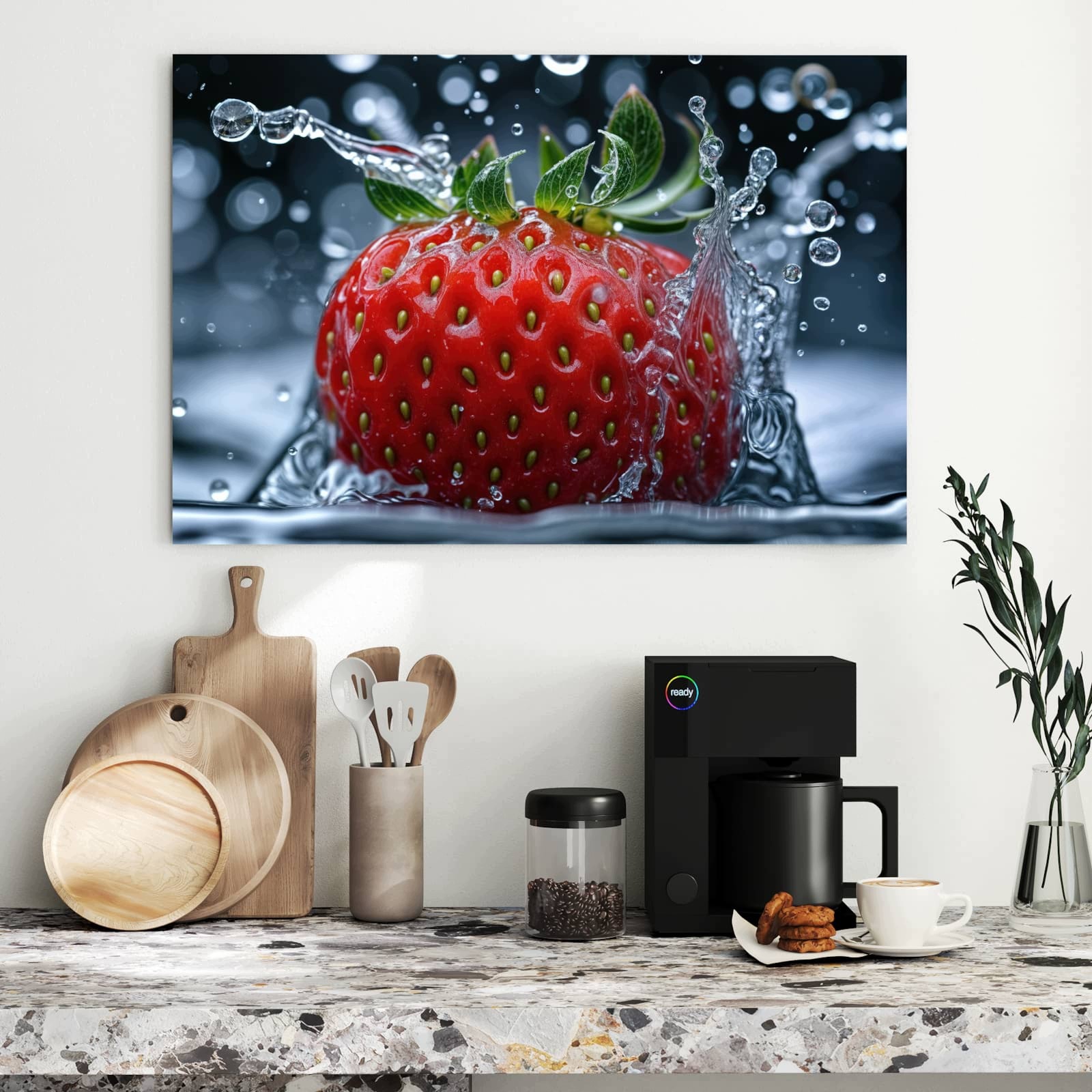 Magnetická tabule Jahoda Potápěč 90 × 60 cm