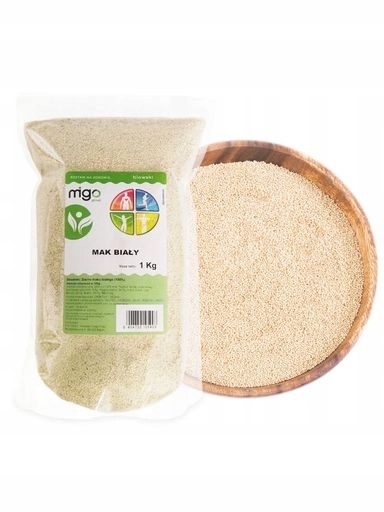 3x MIGOgroup, Mák bílý 1 kg – MIGOgroup