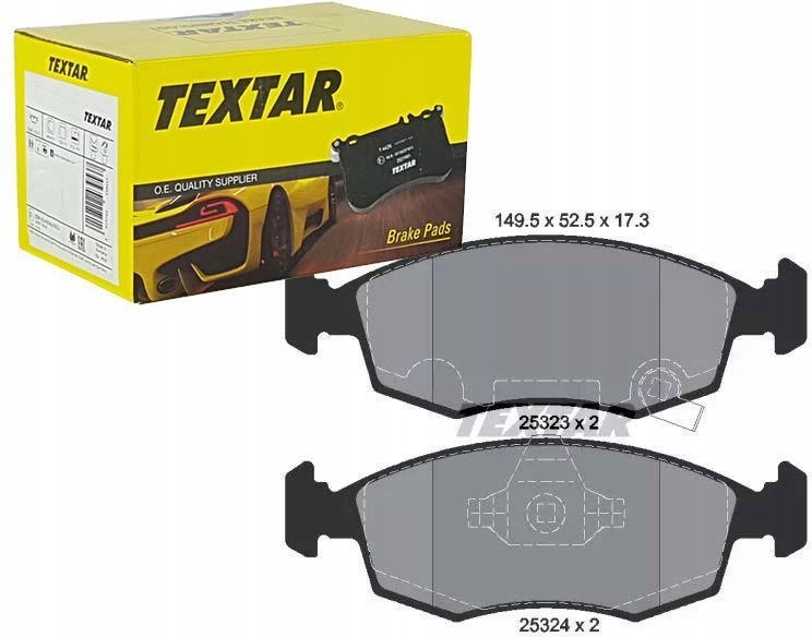 

Textar Klocki Hamulcowe Przód 2532301