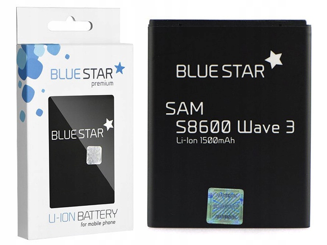 

Samsung Wave 3 GT-S8600 Bateria 1500MAH Blue Star