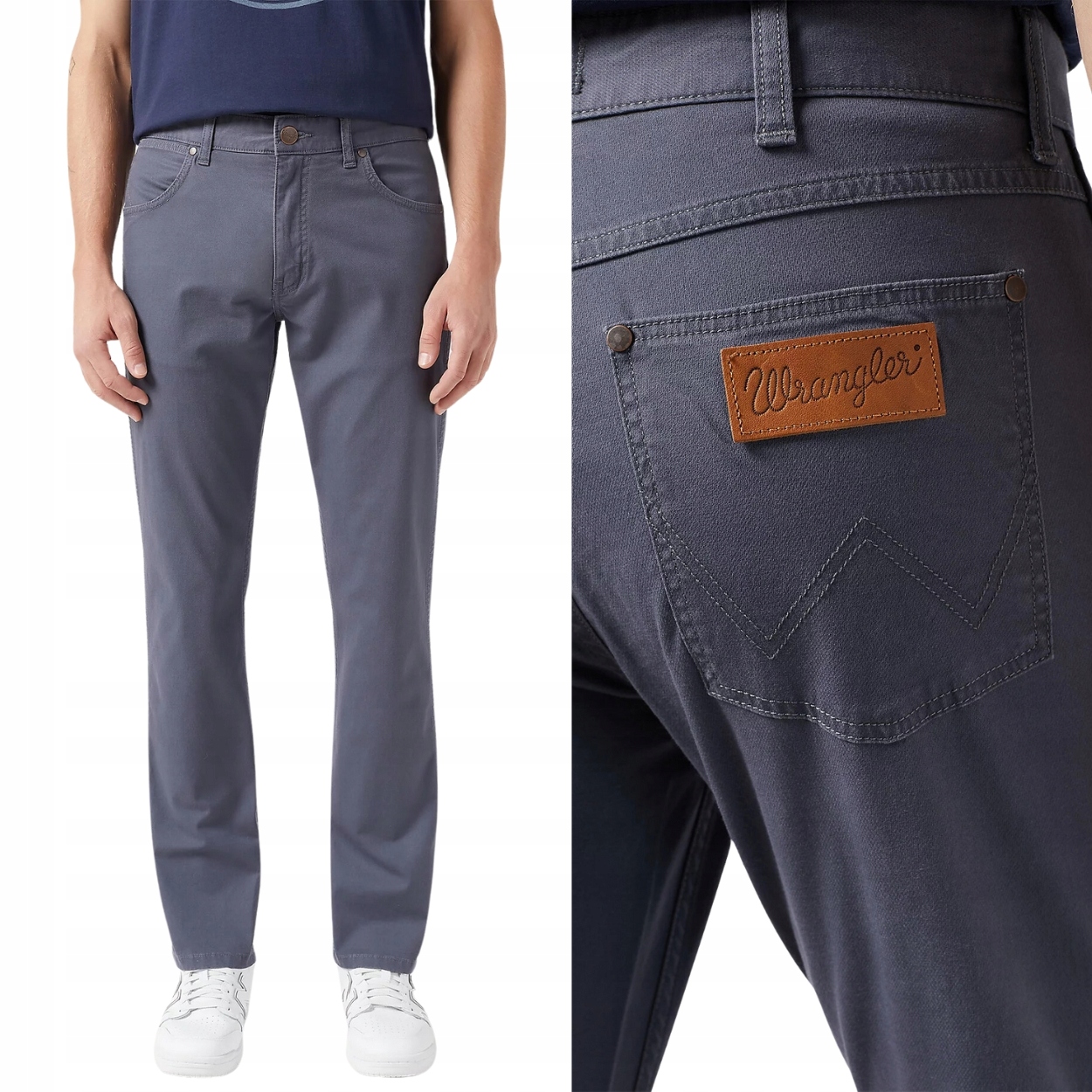 Wrangler Greensboro Turbulence jednoduché látkové kalhoty W32 L32