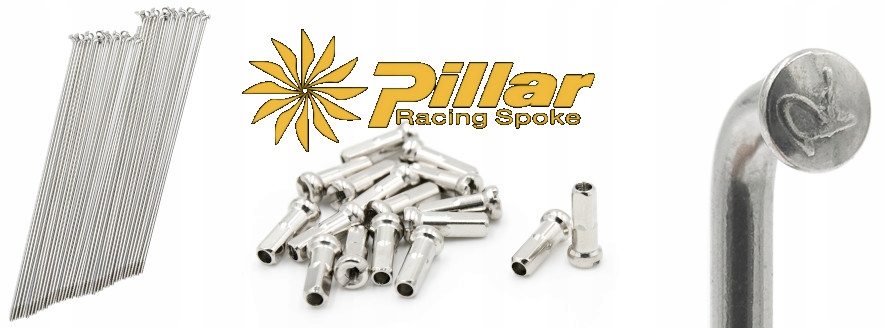 Szprycha szprychy Pillar Richman 240 mm ZESTAW x18 Długość 240 mm