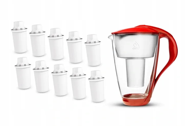 

Szklany dzbanek filtrujący Dafi Crystal+10 filtrów