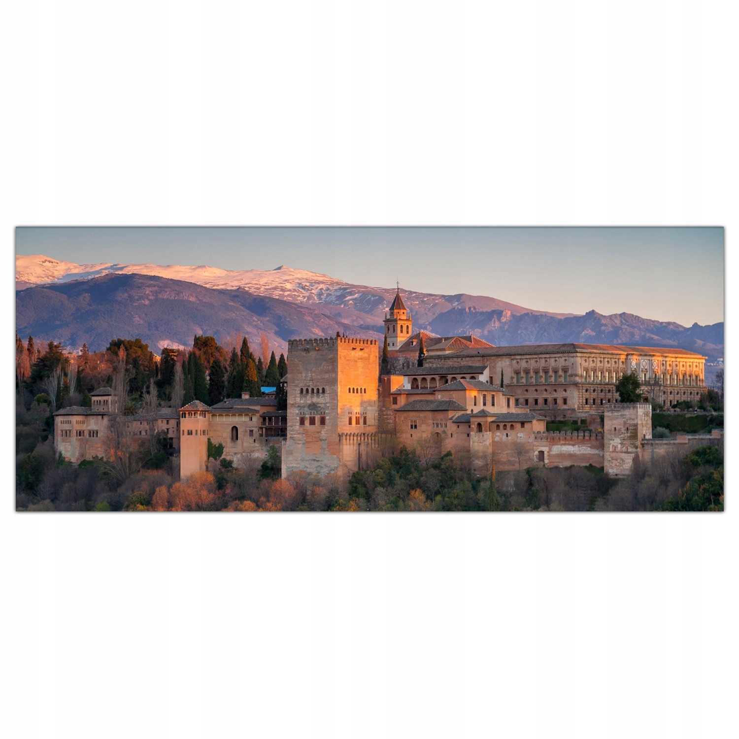 

Obraz na szkle Foto Granada Hiszpania Pałac 125x50
