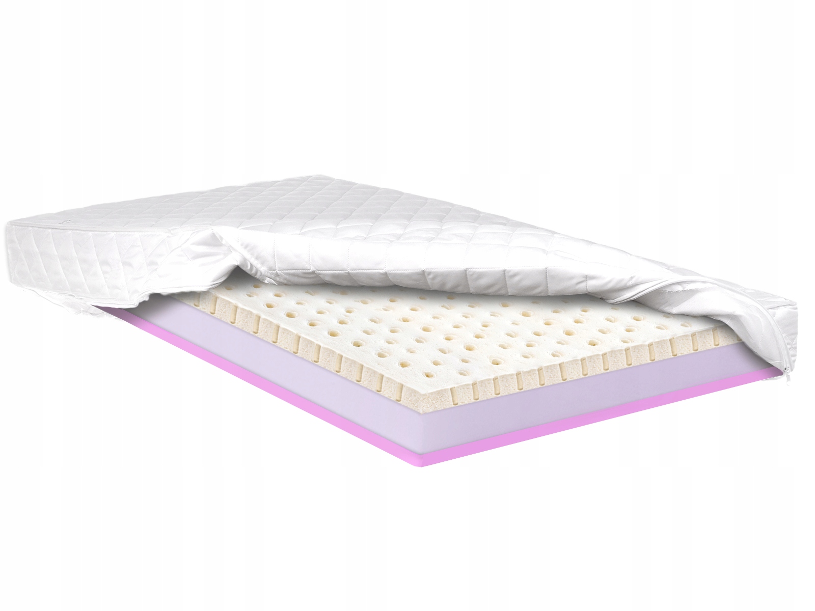 

Materac piankowy 170x200 Hr 6cm lateksu H3 H4 24cm