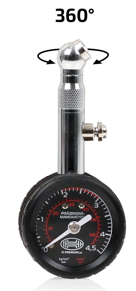 Ciśnieniomierz do opon kół Premium HEYNER Aero PRO EAN (GTIN) 4028224564203