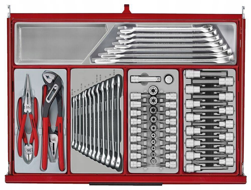 Wózek narzędziowy TKW26R282TC PRO35TM wraz z zestawem narzędzi 282 elementy Marka Teng Tools