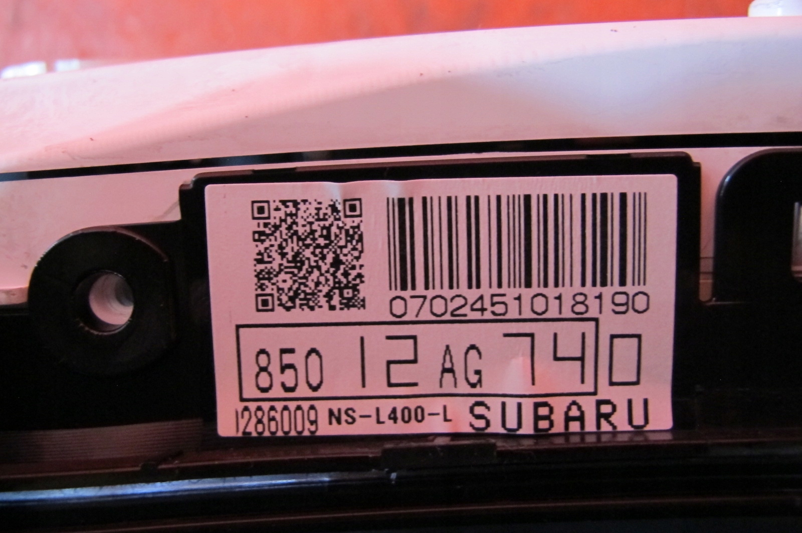 SUBARU LEGACY IV BP 2.0 B EJ204 dials dials 85012AG740 EUROPA