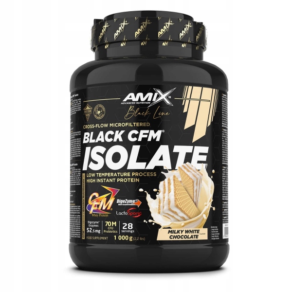 Black Line Black Cfm Isolate 1000g milky white chocolate