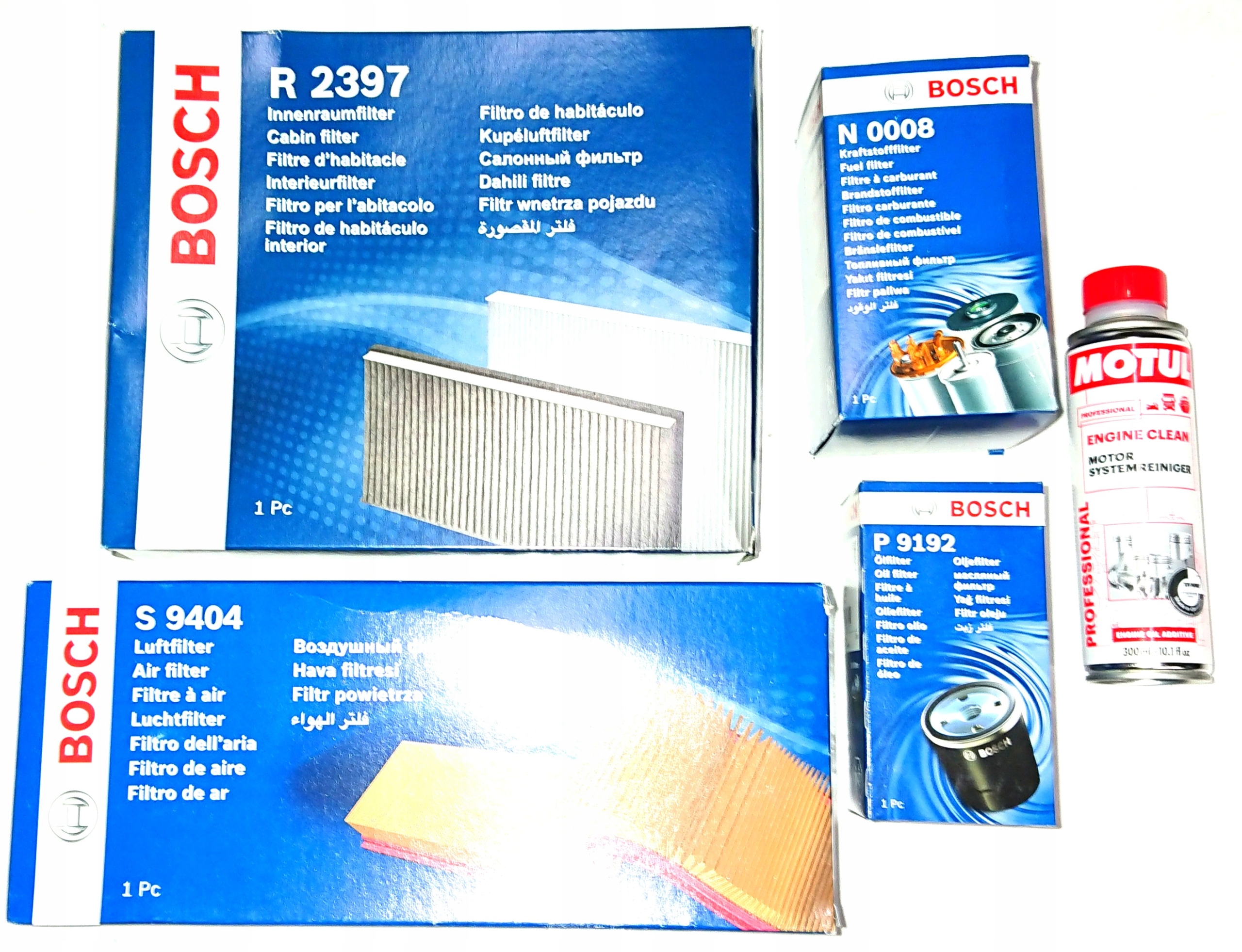 1 457 - BOSCH 4 фильтра промывка VW PASSAT B6 2.0 1.9 TDI