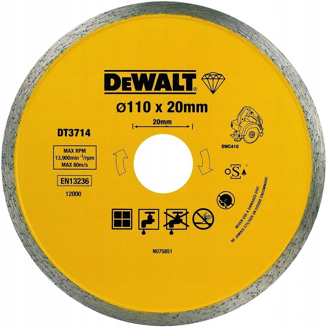 

Tarcza diamentowa DeWalt DT3714