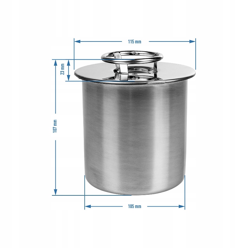 Szynkowar Małe Co Nieco 0,8 kg Nierdzewny Biowin Pojemność 0.8 l