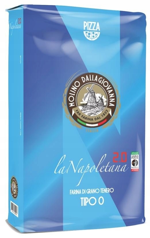 Napoletana mouka 0 2.0 Avpn 25 kg Molino Dallagiovanna