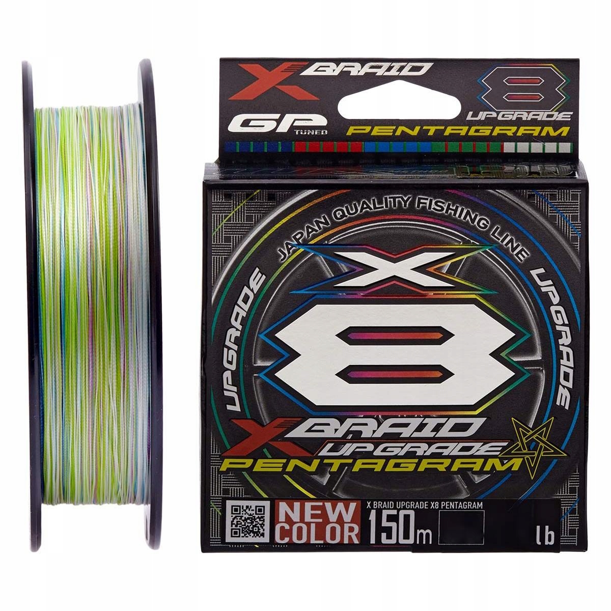 Ygk X-Braid Upgrade X8 Pentagram 150m 0.6/0.128mm 6.3kg