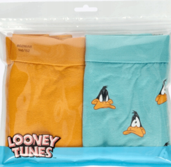 

Soxo Looney Tunes bokserki chłopięce 2 pak 158-164