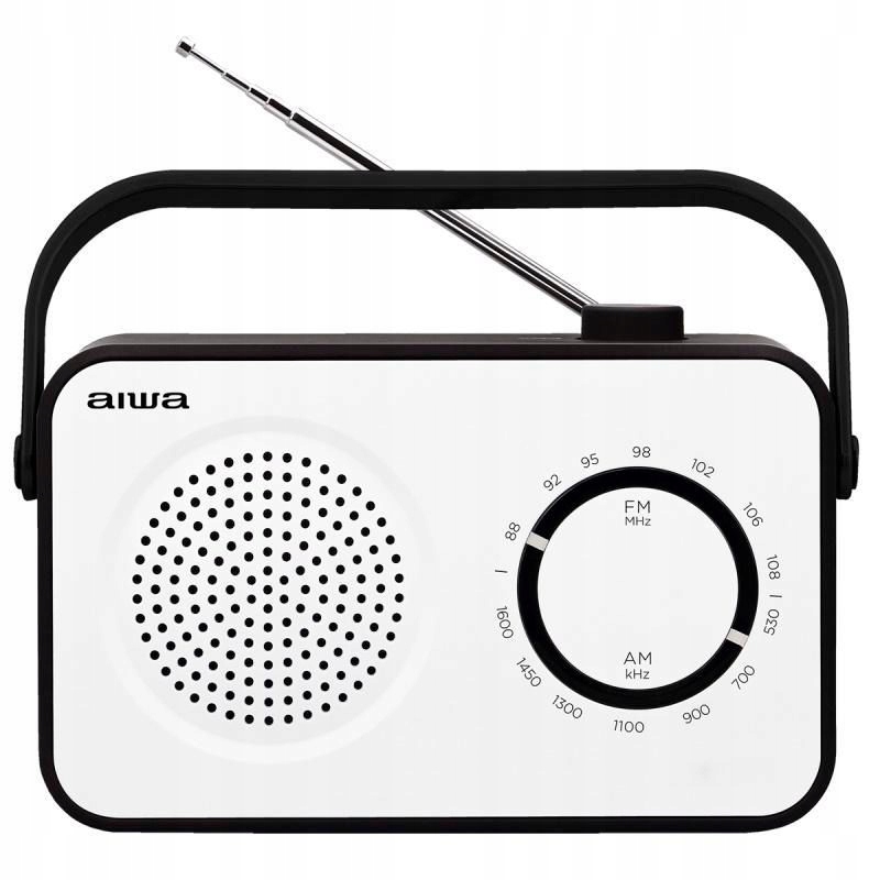 RADIO AIWA R-190BW FM/AM biało-czarne