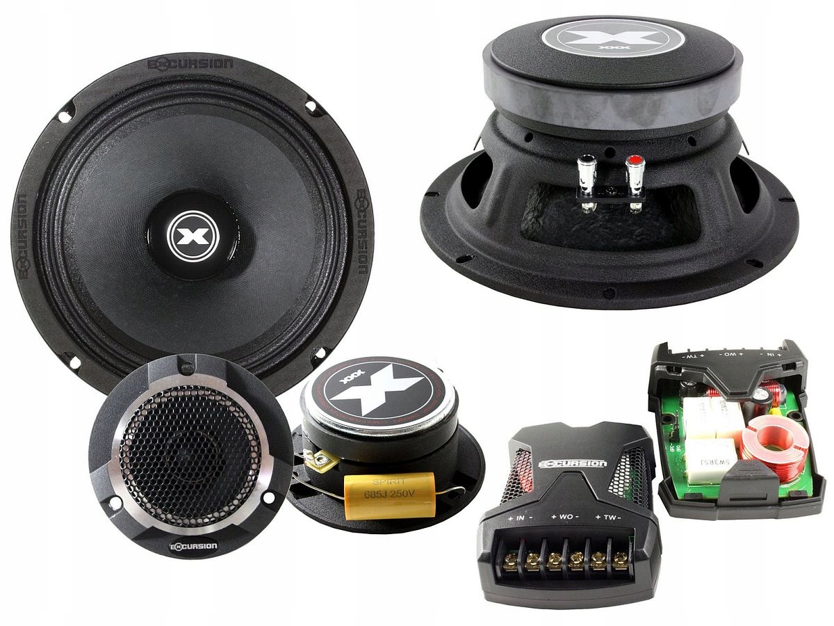 Excursion XXX-8C zestaw głośników Spl 98/200mm 20