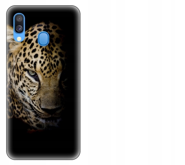 

Etui pokrowiec Samsung Galaxy A40 Lampart pantera