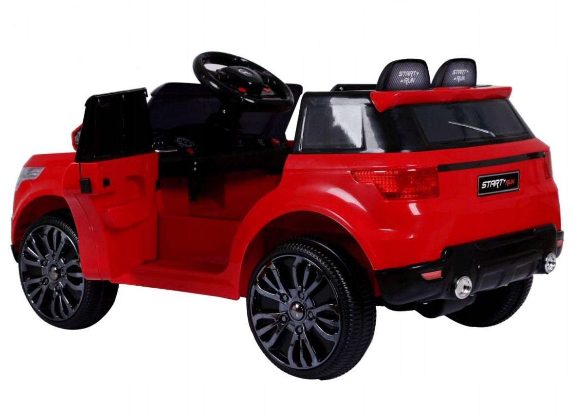Autko Start Run na akumulator Czerwony + Pilot + F Długość pojazdu 92 cm