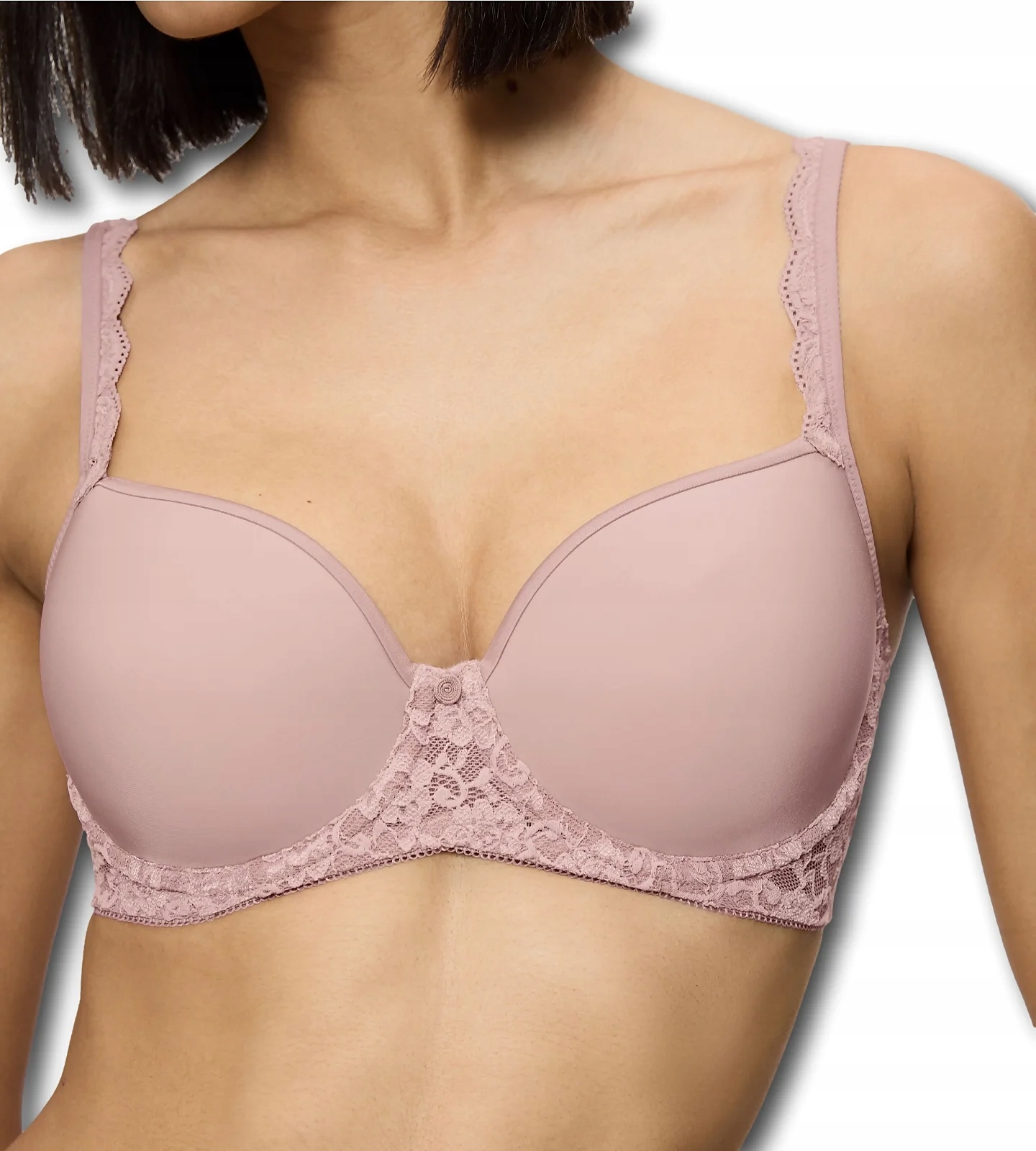 Podprsenka vyztužená klasická hladká růžová Triumph Amourette Wp 85F