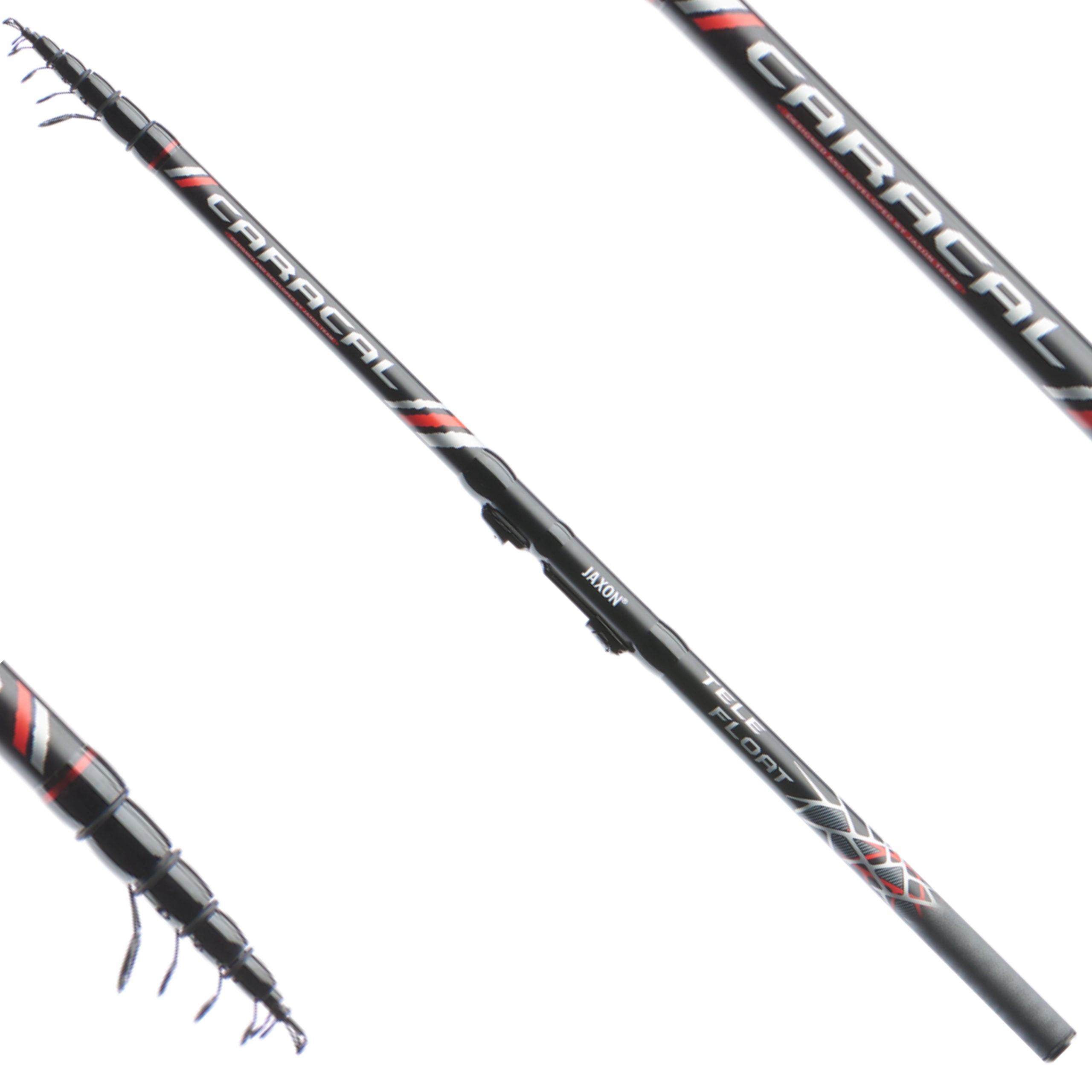 Węglowa Wędka Spławikowa Jaxon Caracal Tele Float teleskopowa 3,3m 5-30g