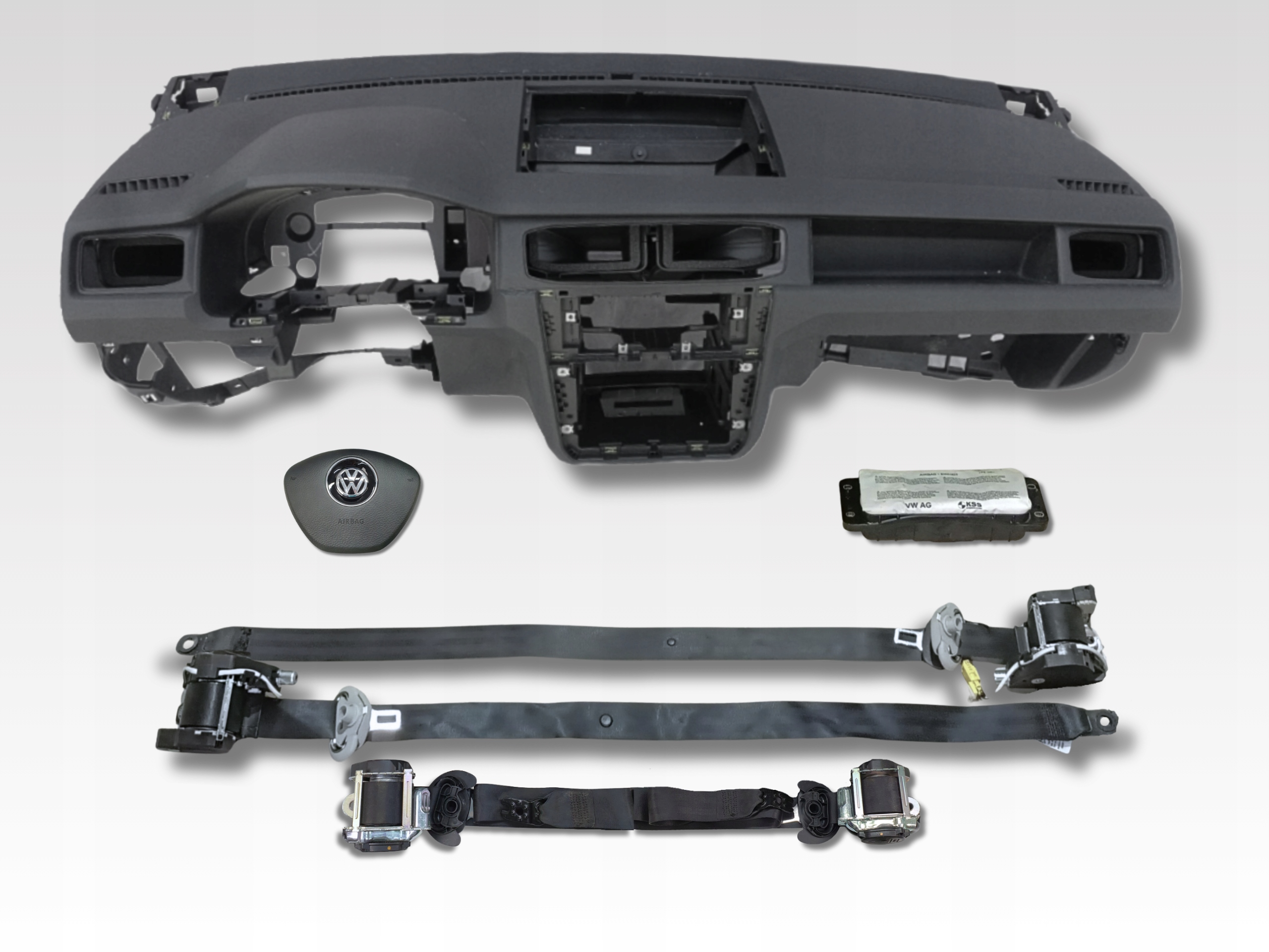 volkswagen vw Caddy 2K5 торпеда бардачок подушки безопасности ремни