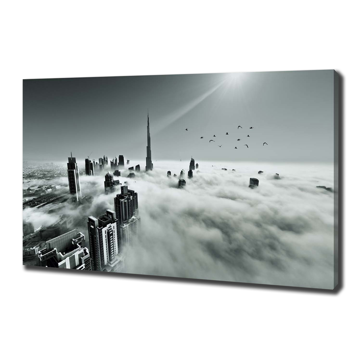 

Foto obraz na płótnie Mgła nad Dubajem 100x70 cm