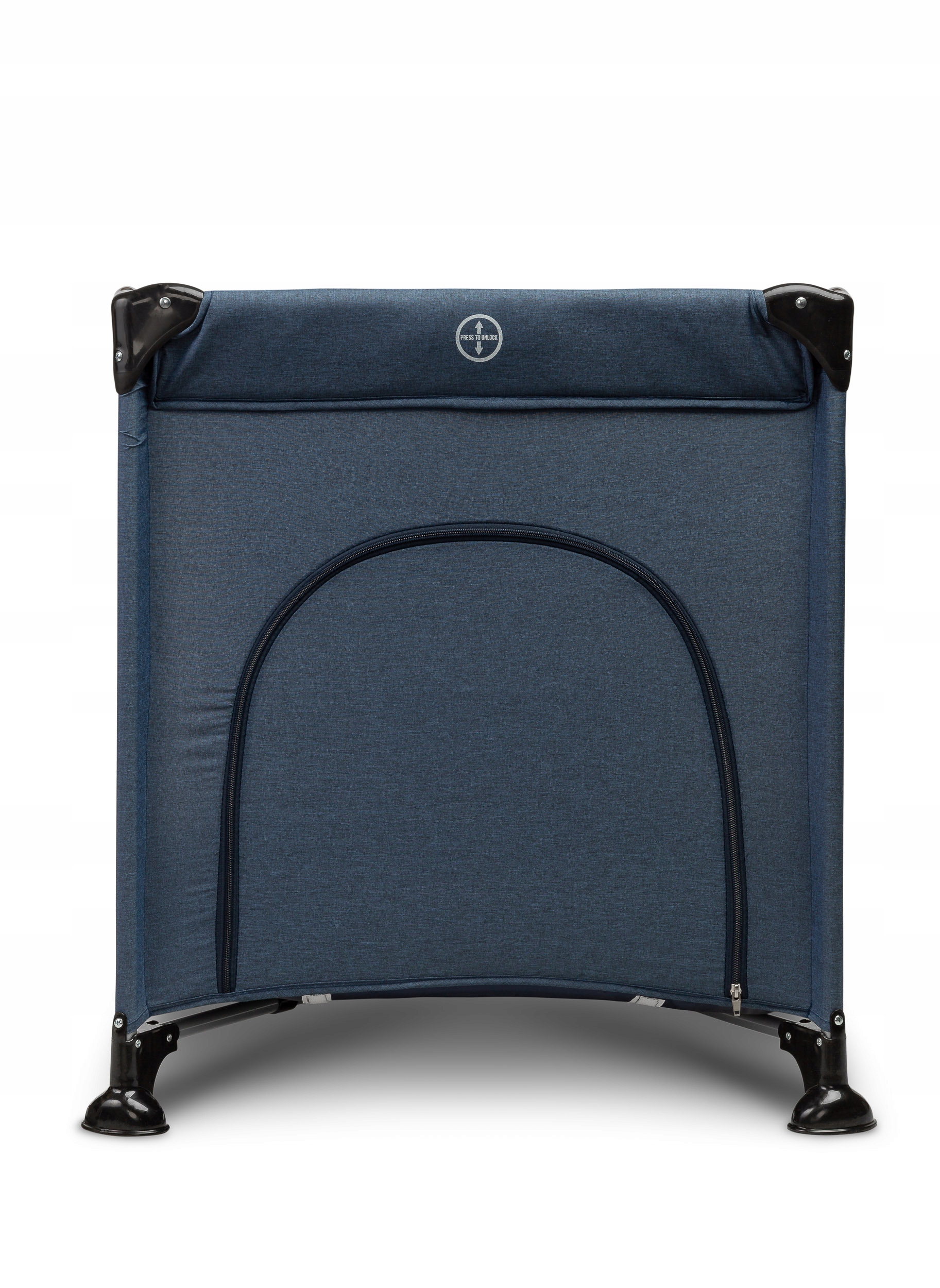 ŁÓŻECZKO TURYSTYCZNE PREMIUM KOJEC DRZWICZKI ZAMEK Kolor odcienie niebieskiego