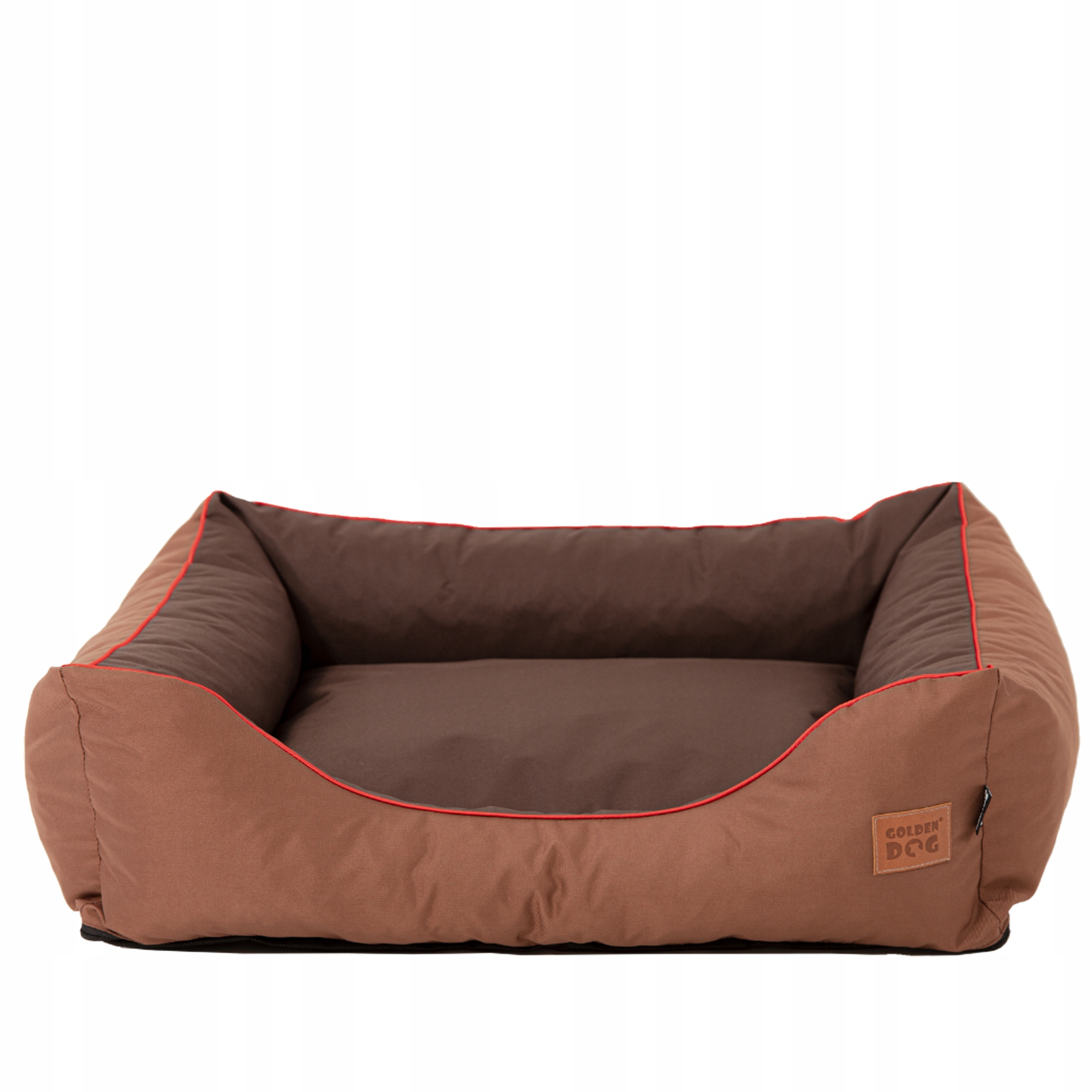 Levně Čtvercové Odolné pelíšek Voděodolné Pro Velkého Psa XL Bronz