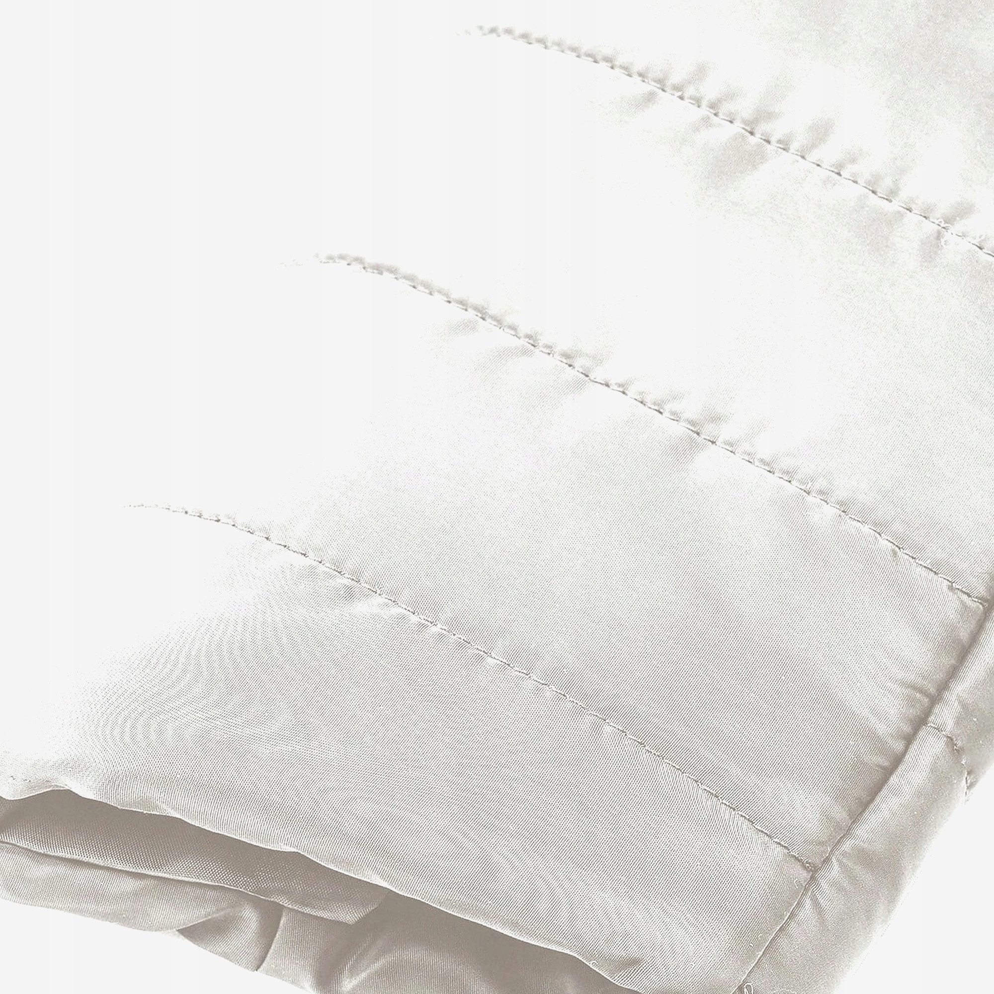 Dámská každodenní bunda Ecru Péřová přechodová s prošíváním 5XL 50