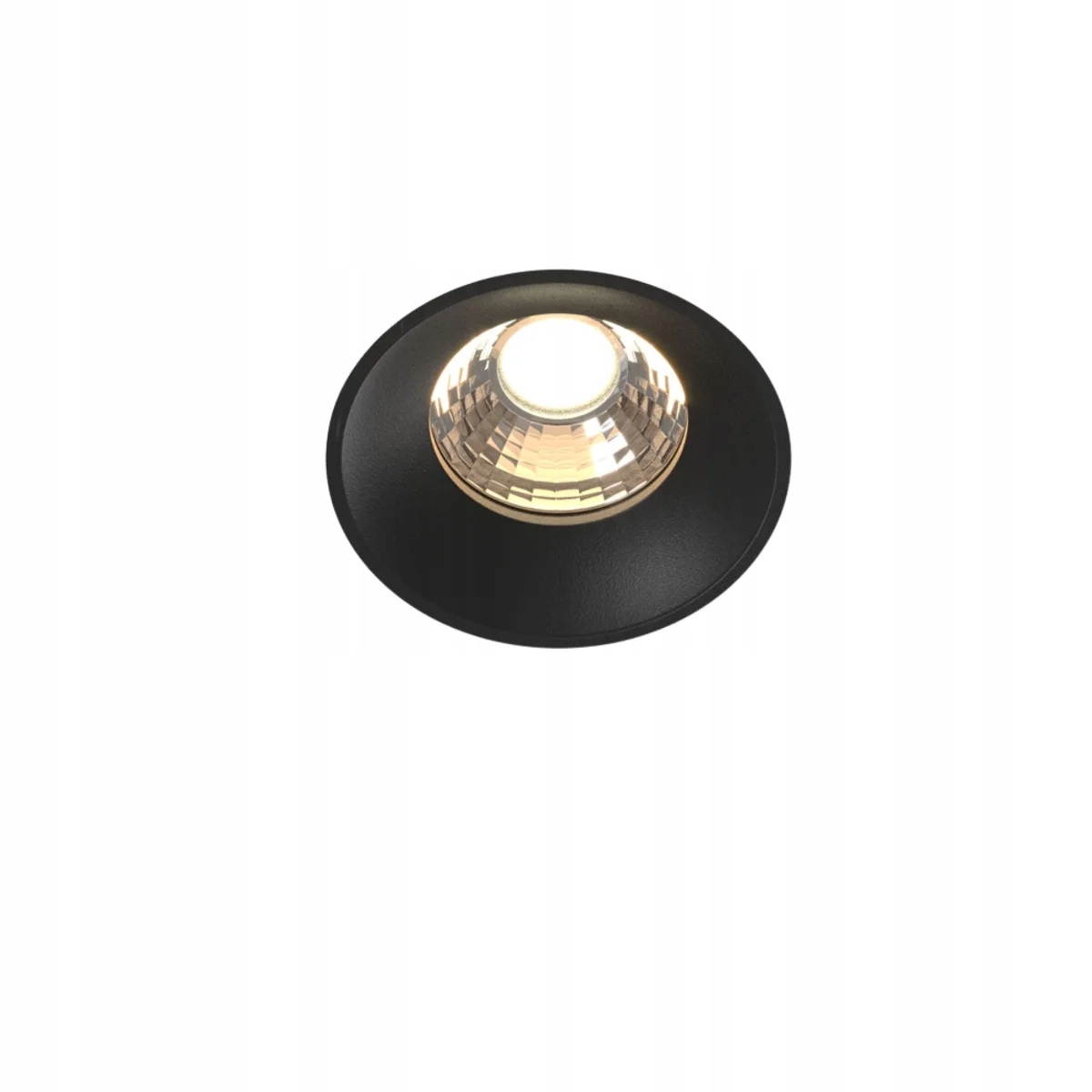 Maytoni Led zapustené svietidlo 12W 880lm čierne okrúhle Round IP20