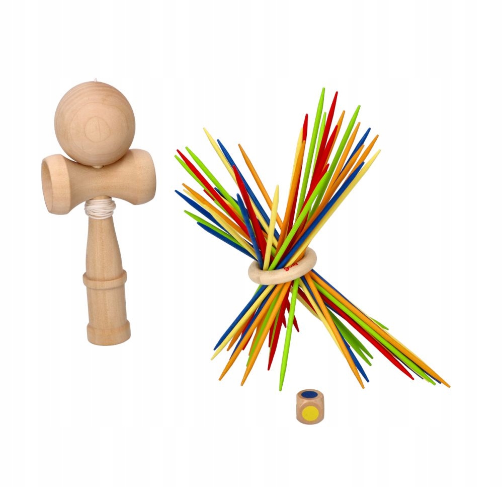

Bierki Mikado Kendama Zestaw imprezowy Zręczność