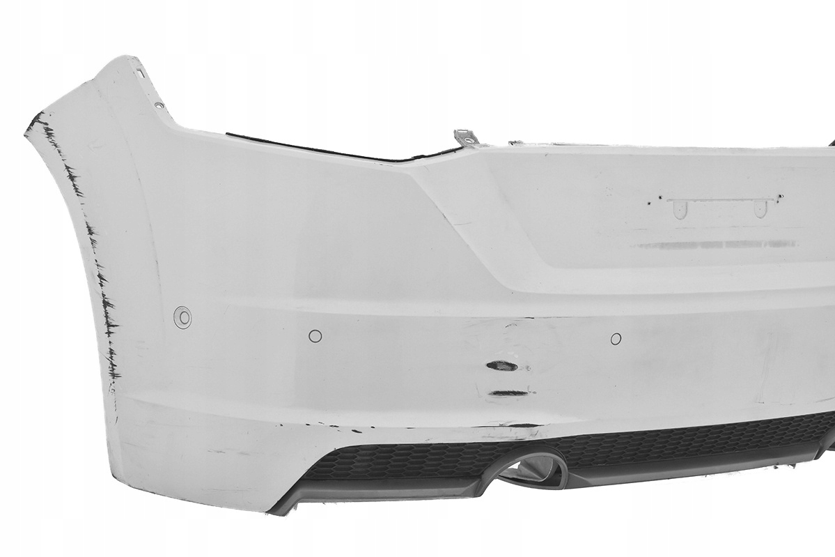 bumper rear rear part AUDI TT 8S S-LINE PDC