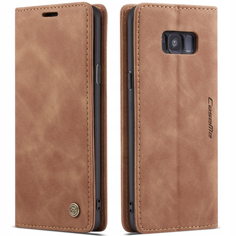 

Caseme | Skórzane etui, portfel do Galaxy S8+
