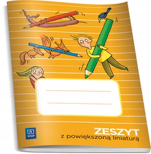 

Zeszyt z powiększoną liniaturą